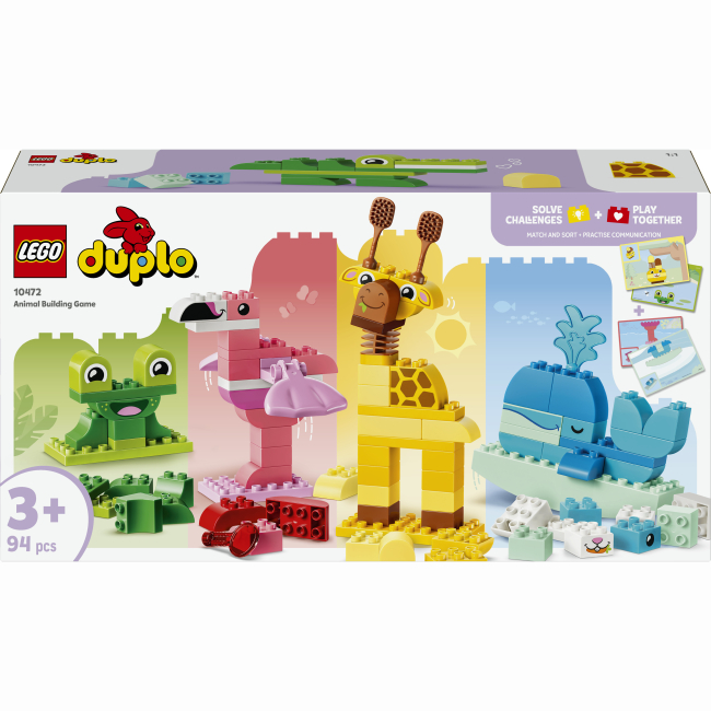 Конструктор Lego DUPLO Гра з побудови тварин (10472)