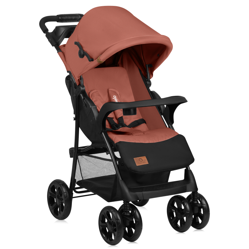 Коляска прогулягкова Lionelo Emma Plus Coral Pink