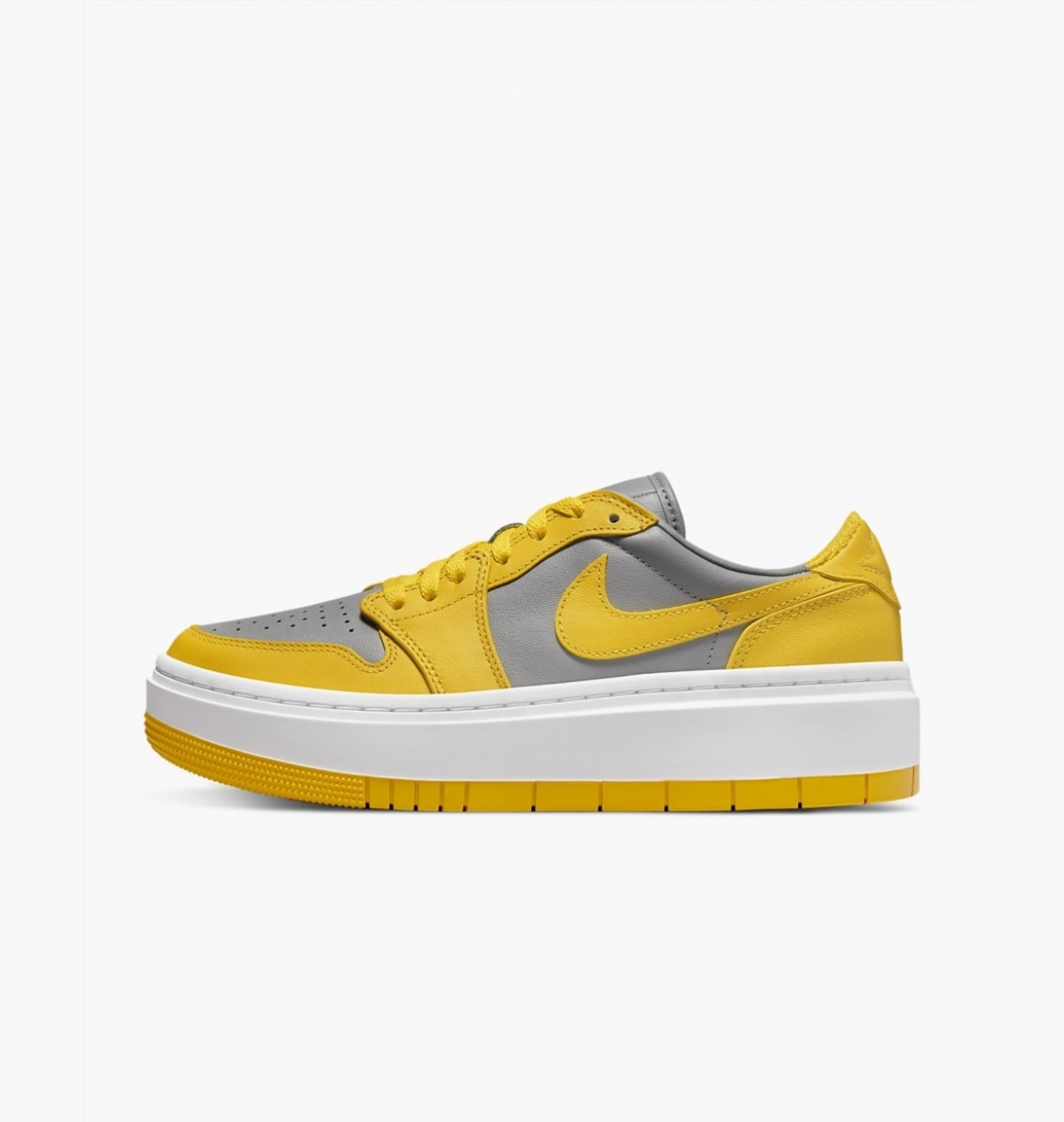 Кросівки жіночі Jordan 1 Low Elevate Yellow Grey
