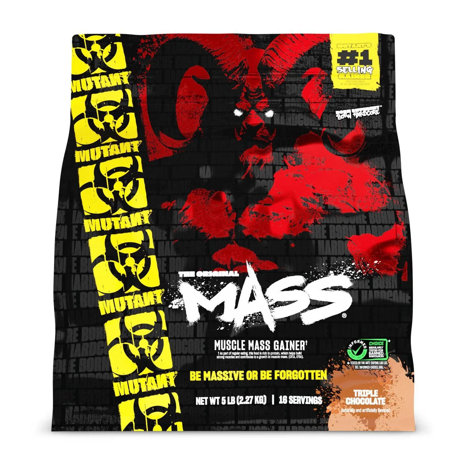 Mutant Mass 2,27 кг – Triple Chocolate