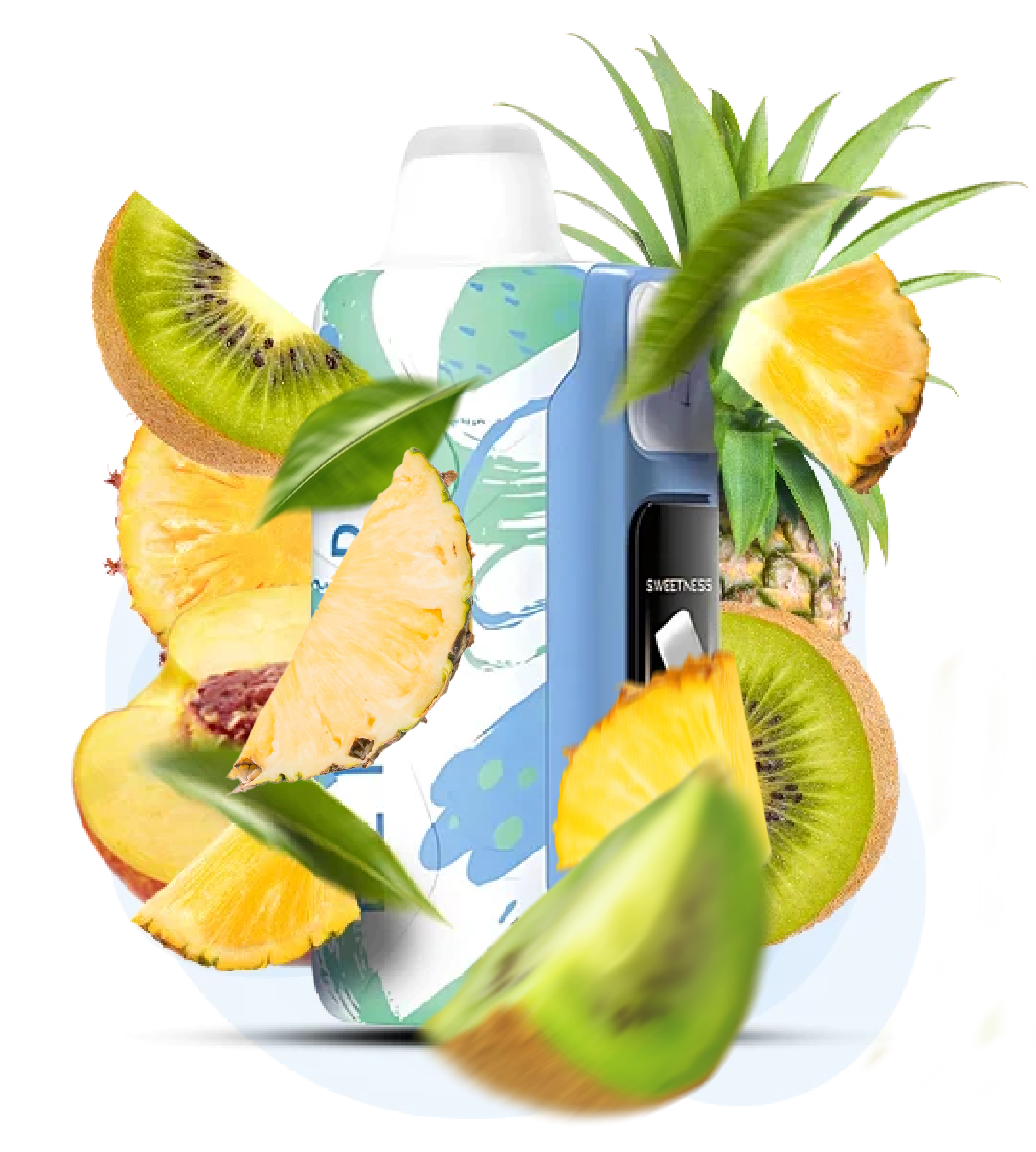 Elf Sweet King 30000 Kiwi Pineapple Peach ( Ківі Ананас Персик )