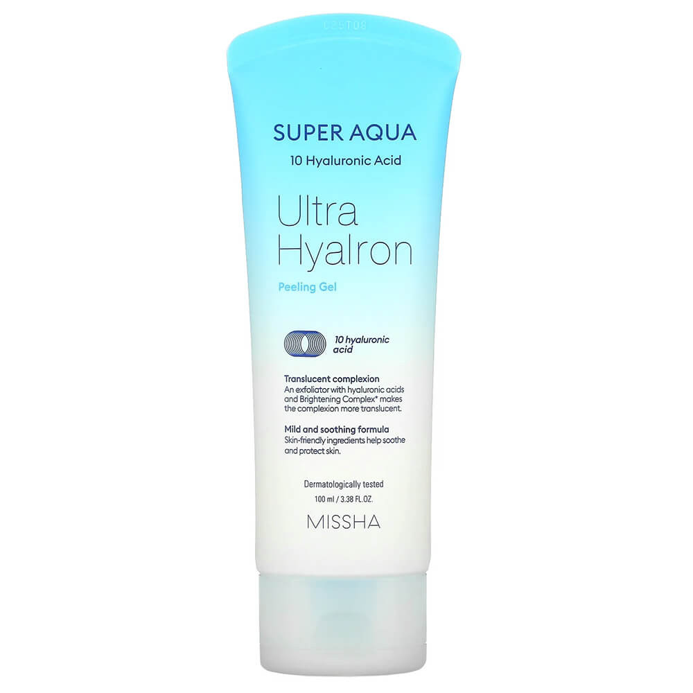 Пілінг-гель з гіалуроновою кислотою MISSHA Aqua Ultra Hyalron Peeling Gel 100 ml