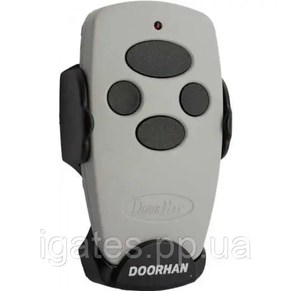 DOORHAN TRANSMITTER 4 - пульт для воріт, ролет, шлагбаумів (сірий)