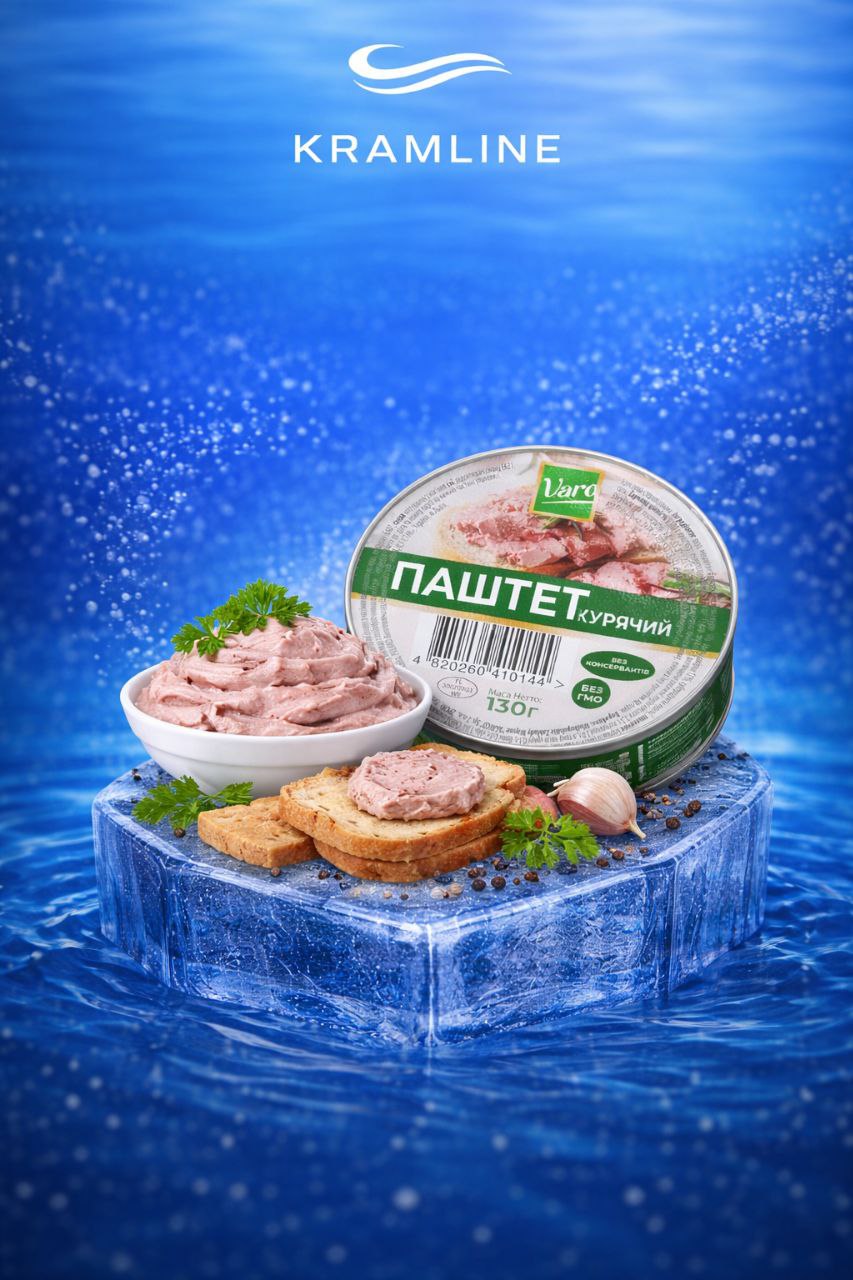 Консервований паштет курячий класичний “Varo”