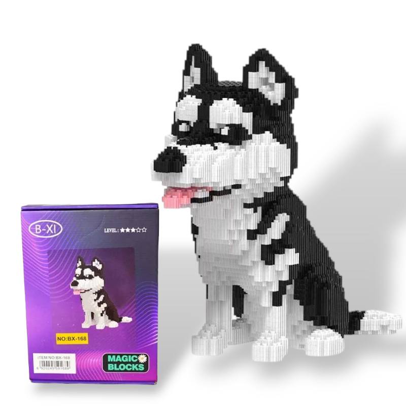 Конструктор Magic Blocks “Таємне життя домашніх тварин” Хаскі Модель BX-168
