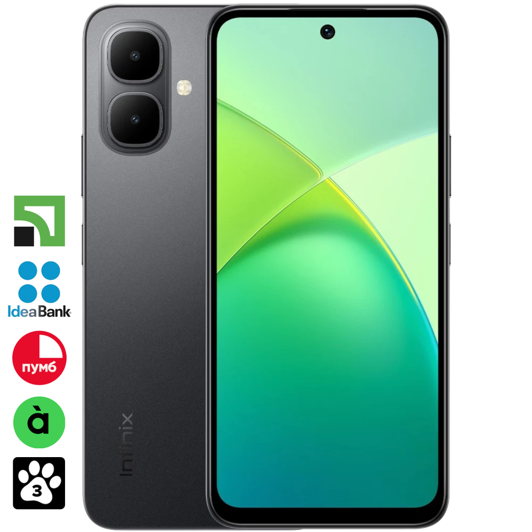 Смартфон Infinix Smart 10 X6725 4/128GB Sleek Black