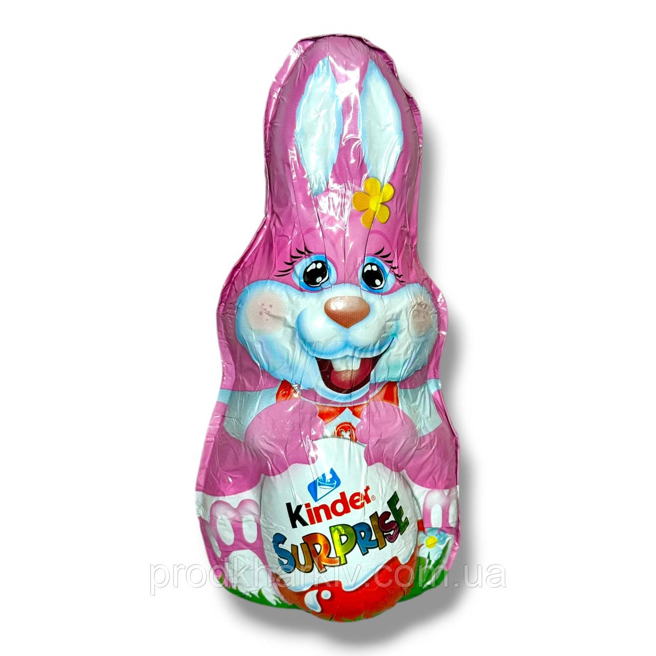 Фігурний шоколадний заєць Kinder Surprise з іграшкою всередині, 75 г