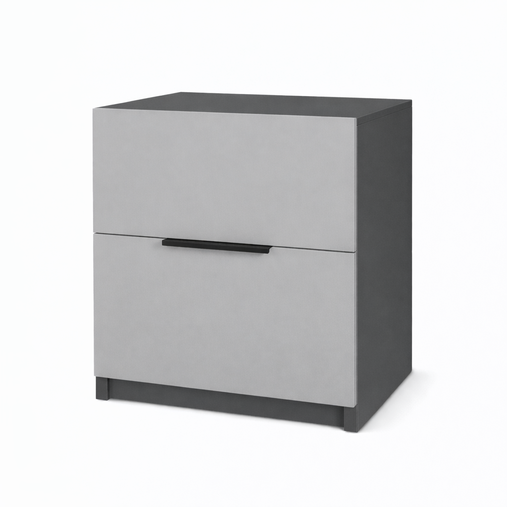 Тумба приліжкова з двома шухлядами