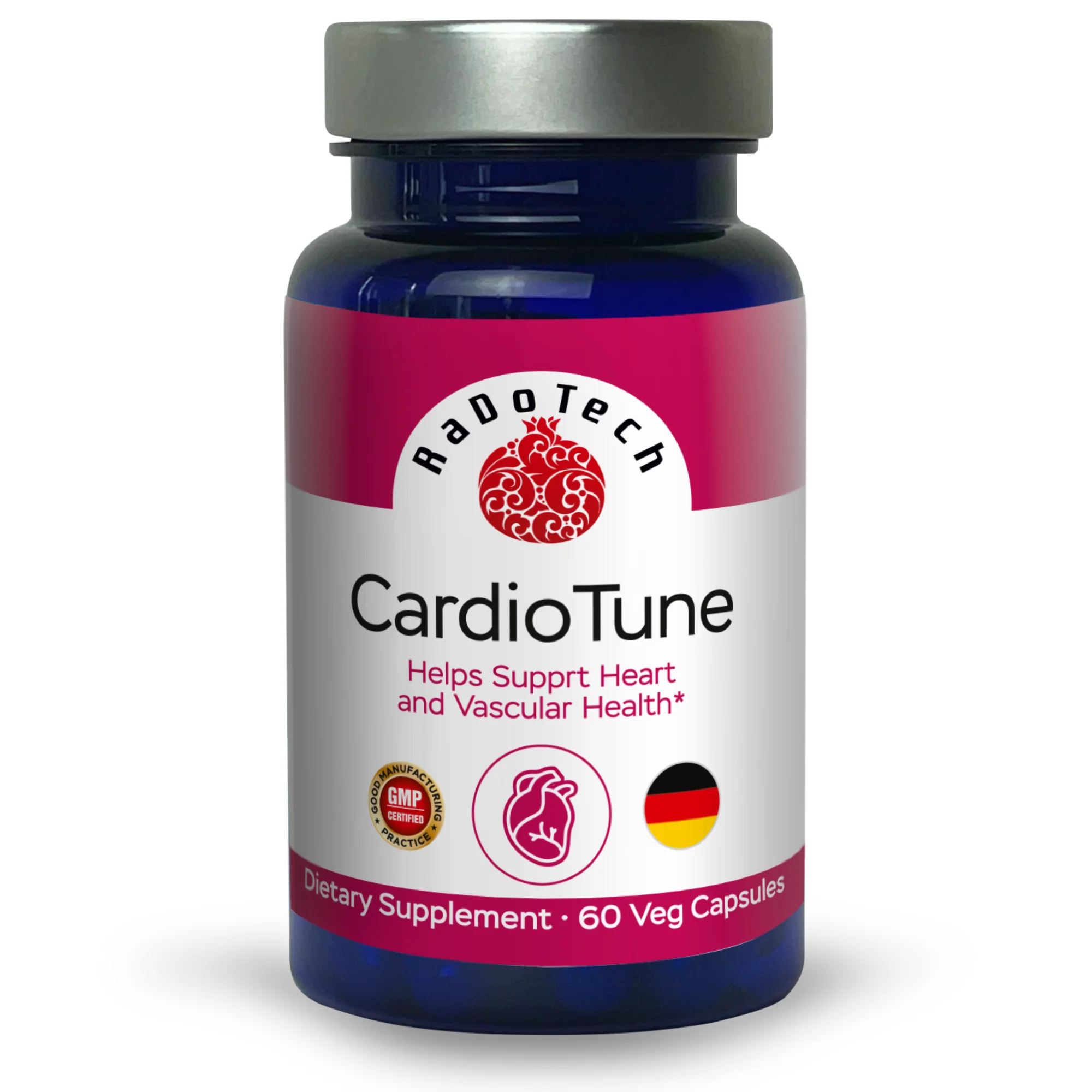 CardioTune - підтримка артеріального тиску та серцево-судинної системи.