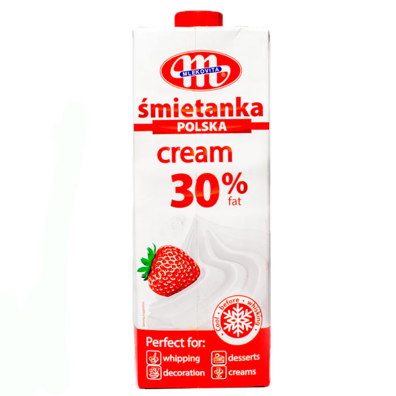 Вершки Smietanka Mlekovita Polska 30%
