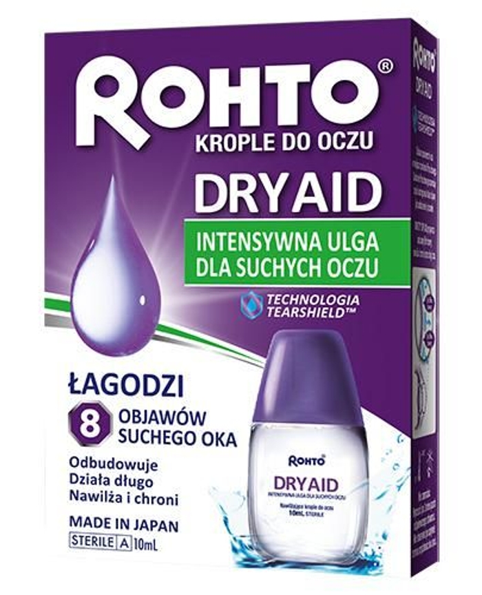 Очні краплі Rohto Dry Aid - 10 мл