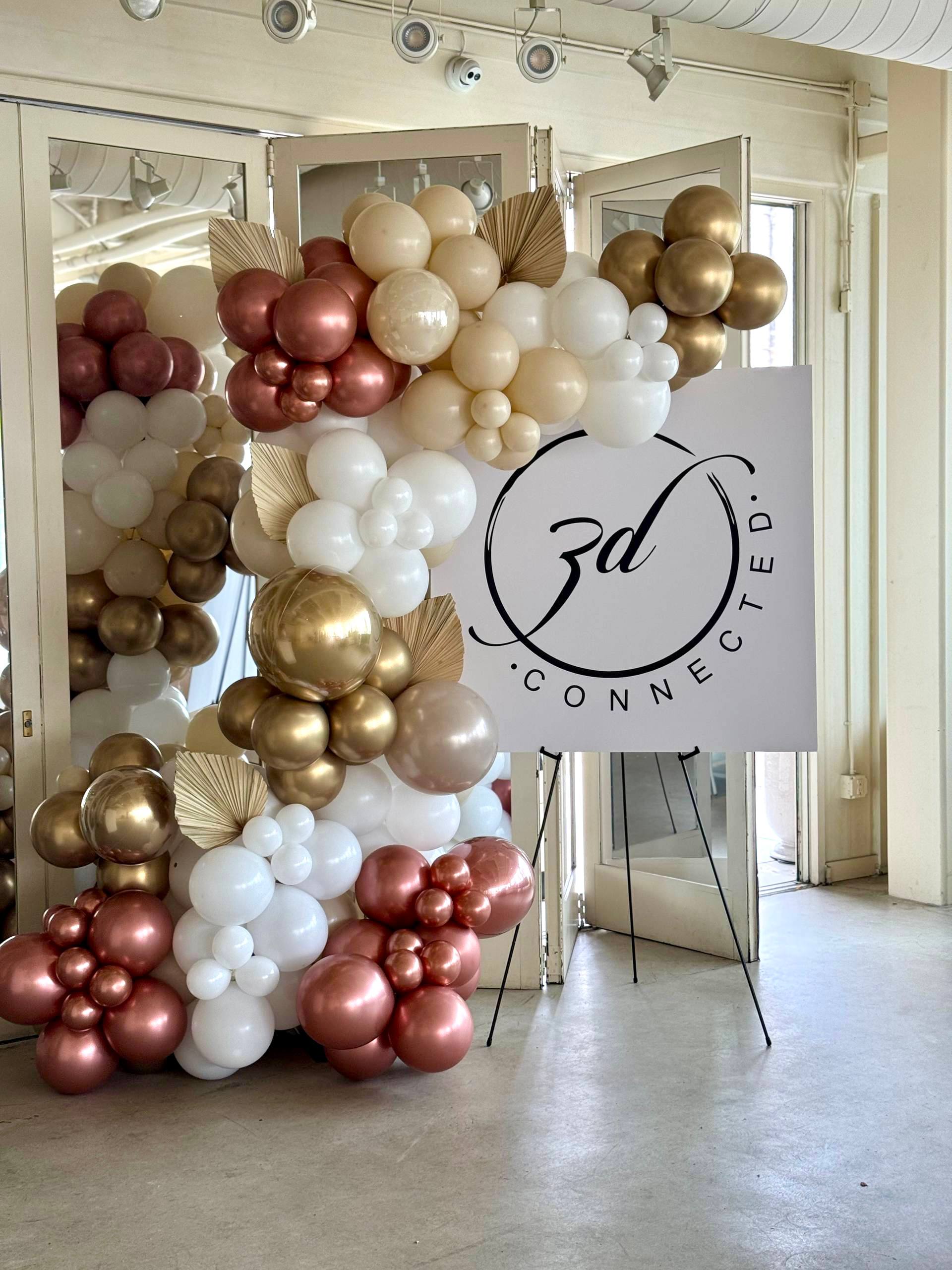 Signature Welcome Sign Backdrop
