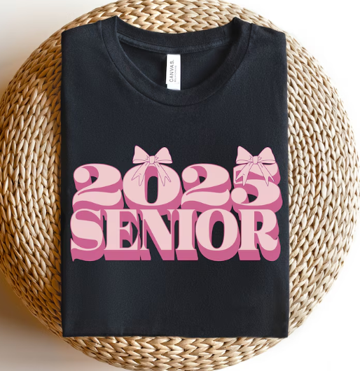 Senior 2025 Pink Bows