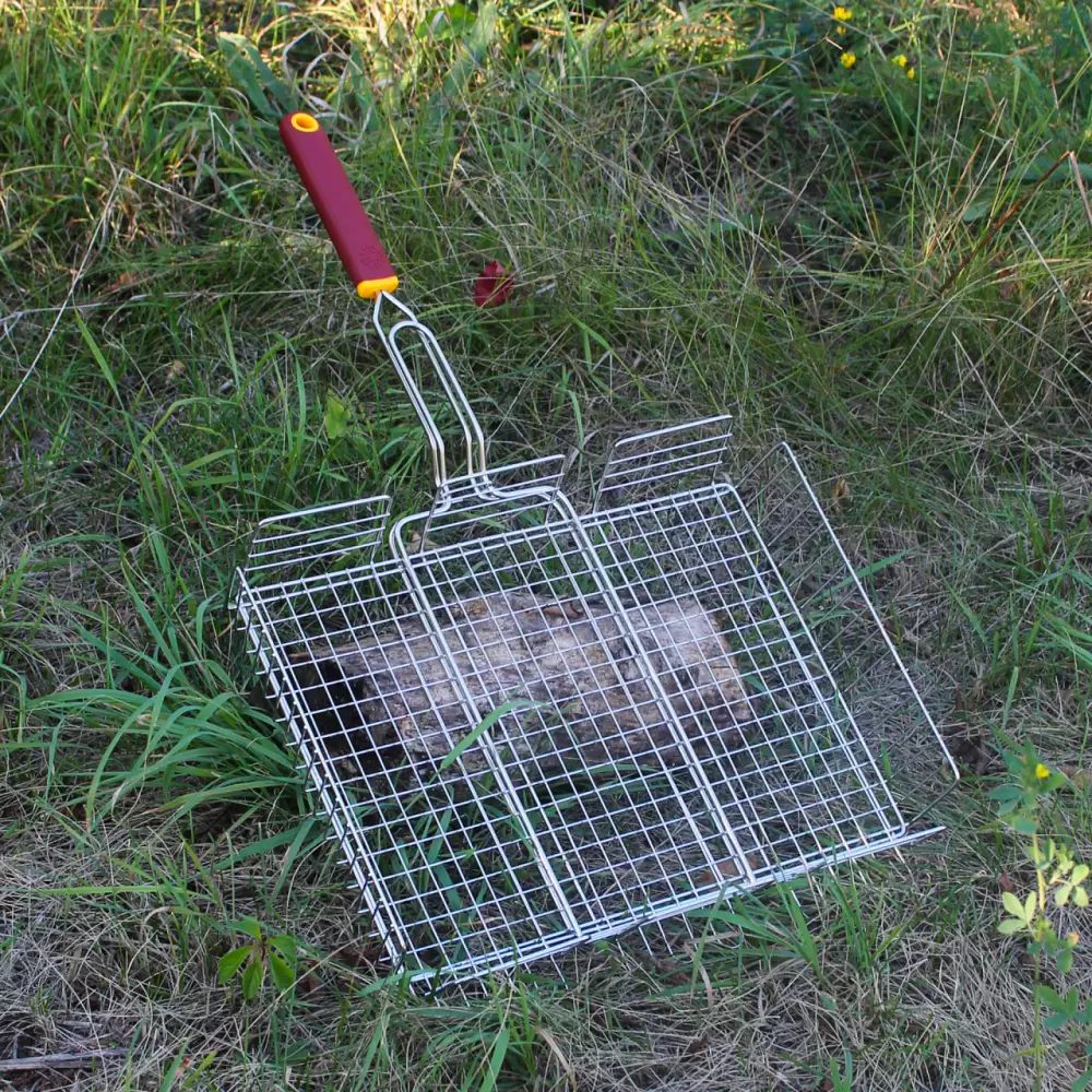 Решітка для гриля - з високими бортами