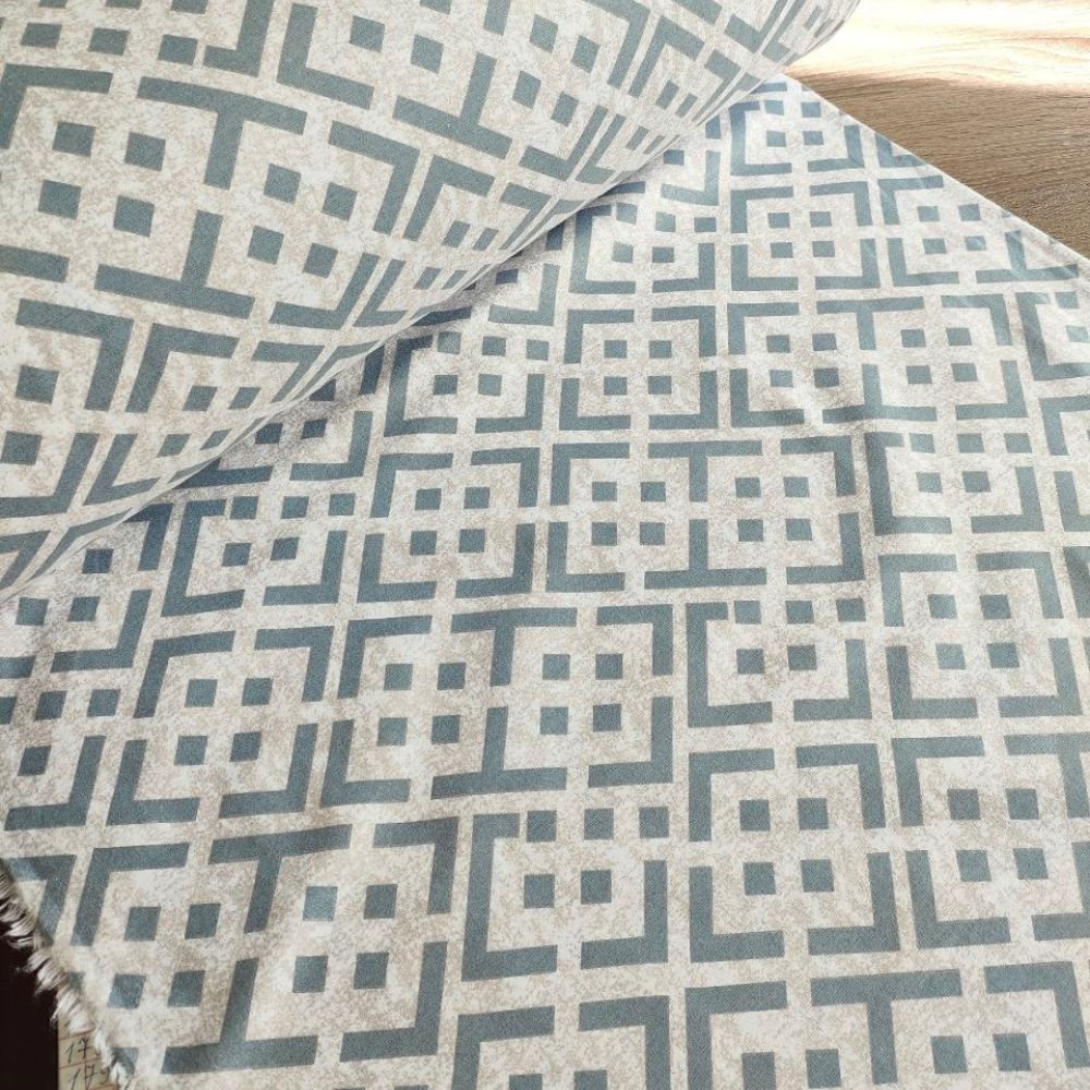 Тканина фланель-Лабиринт