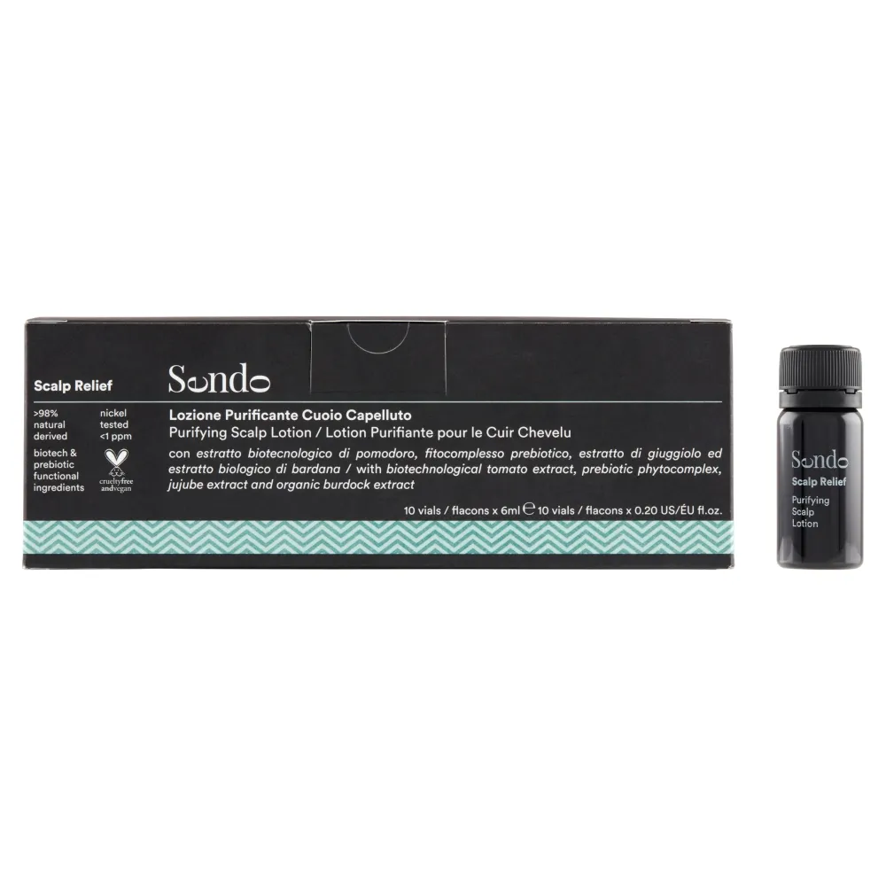 Sendo Scalp Relief інтенсивна відновлювальна терапія від лупи - 10 × 6 мл