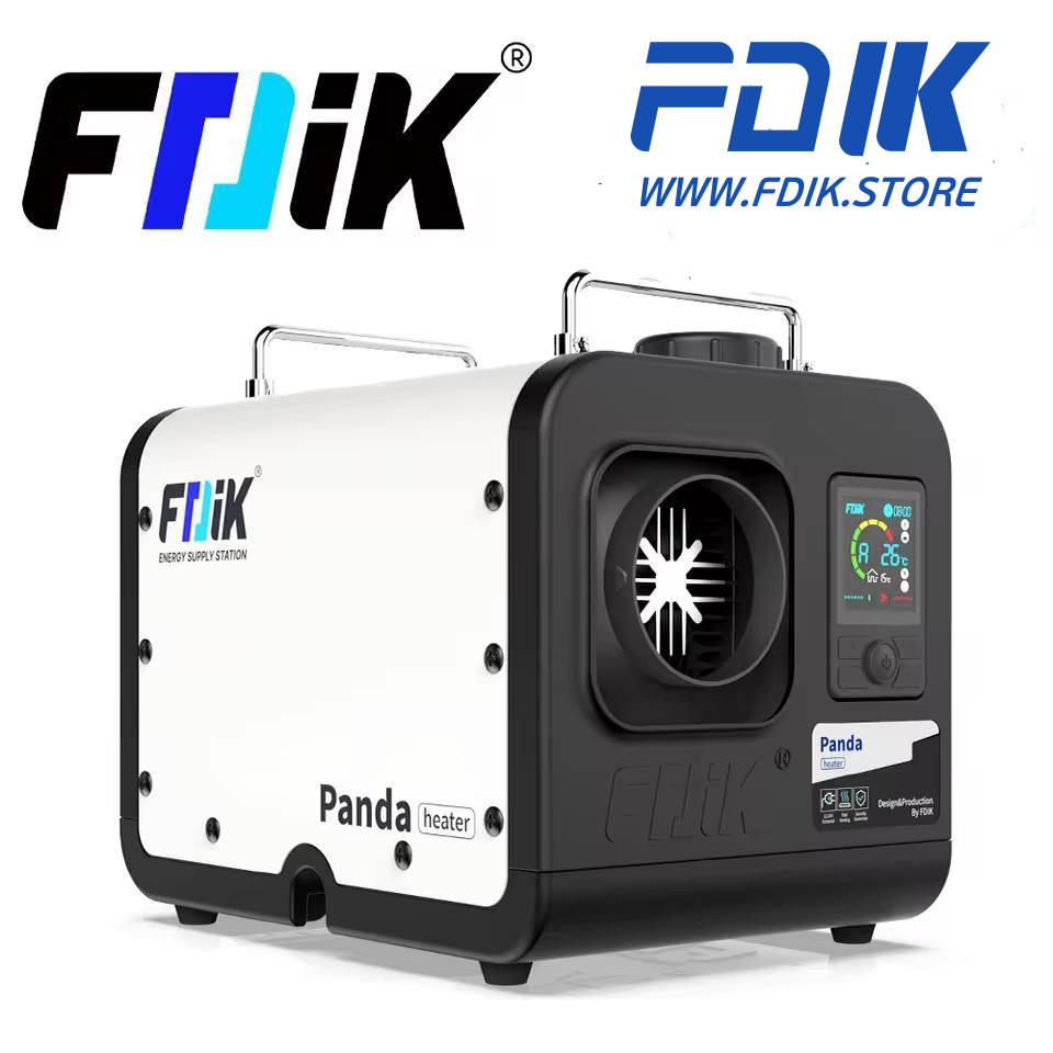 Портативний обігрівач FDIK Panda U6 Premium 12/24/220v