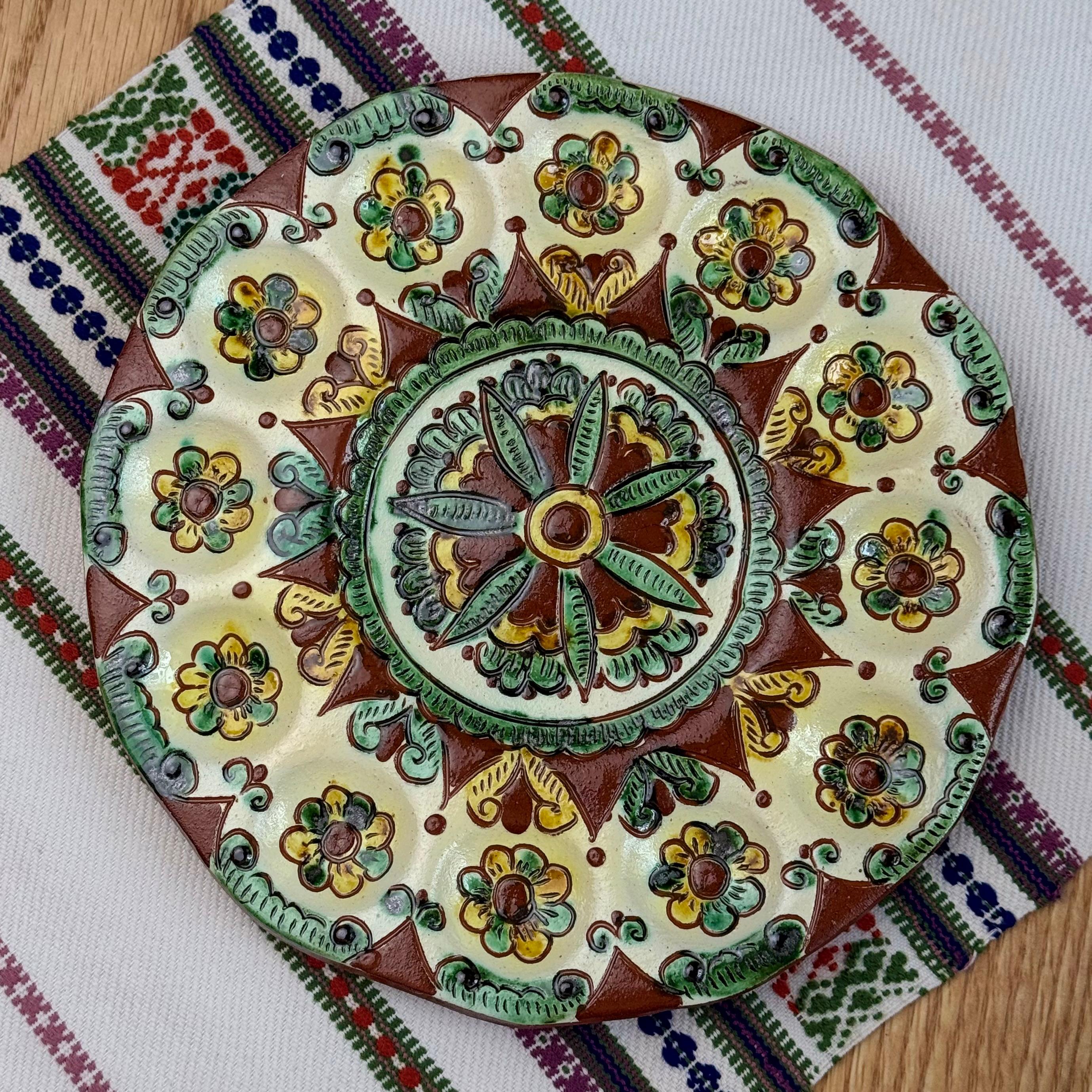 Таріль для паски і писанок,21,5 см