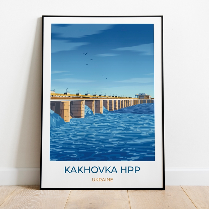 Kakhovka hydroelectric power plant