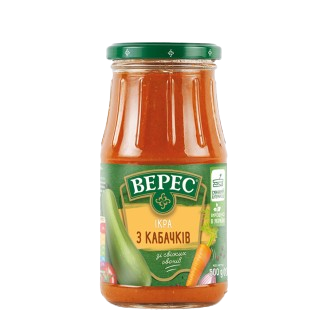 🇺🇦 "ВЕРЕС" Икра из кабачков экстра, 500 гр.