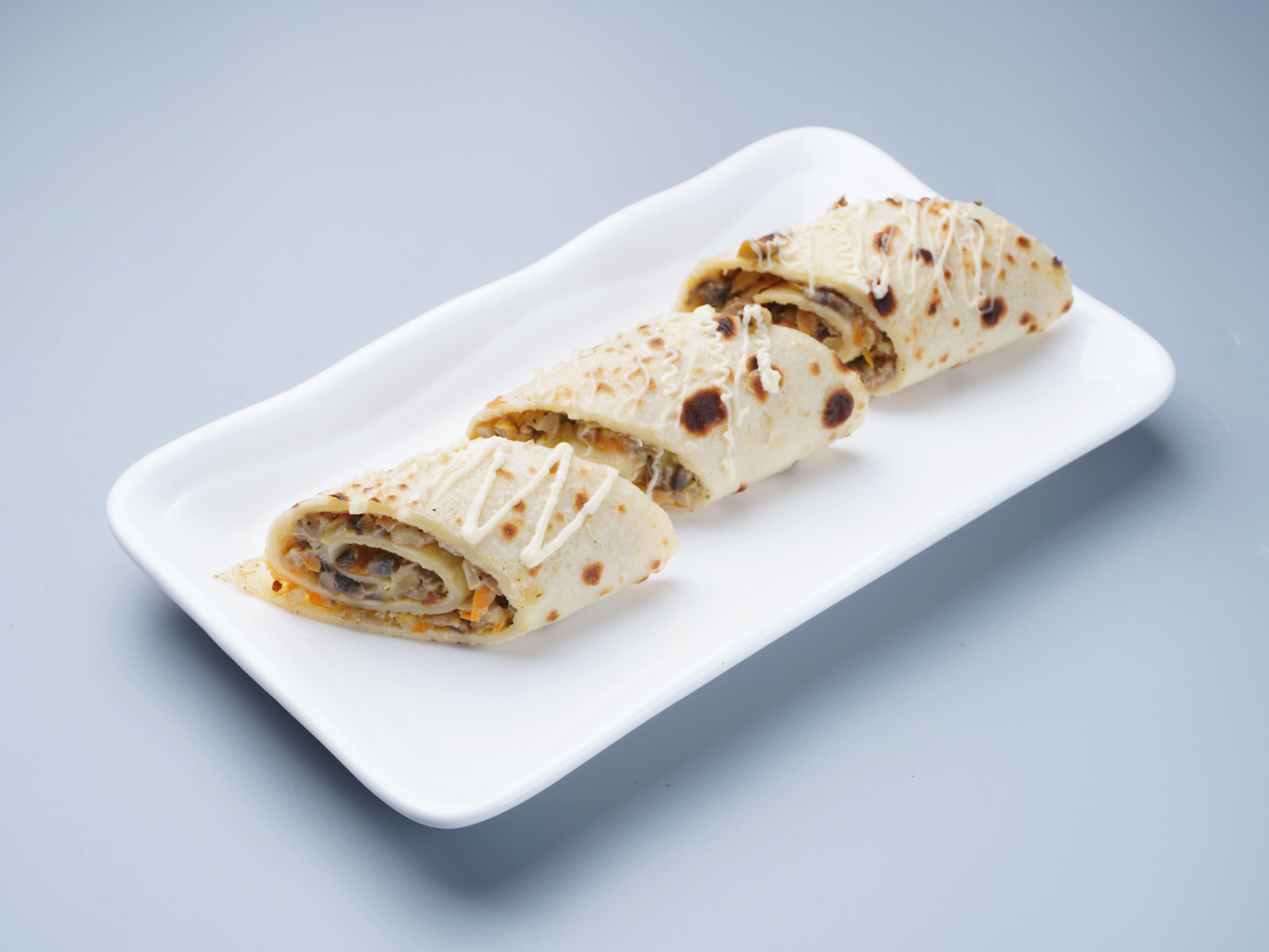 Ролл з грибами та морквою (30 грам)