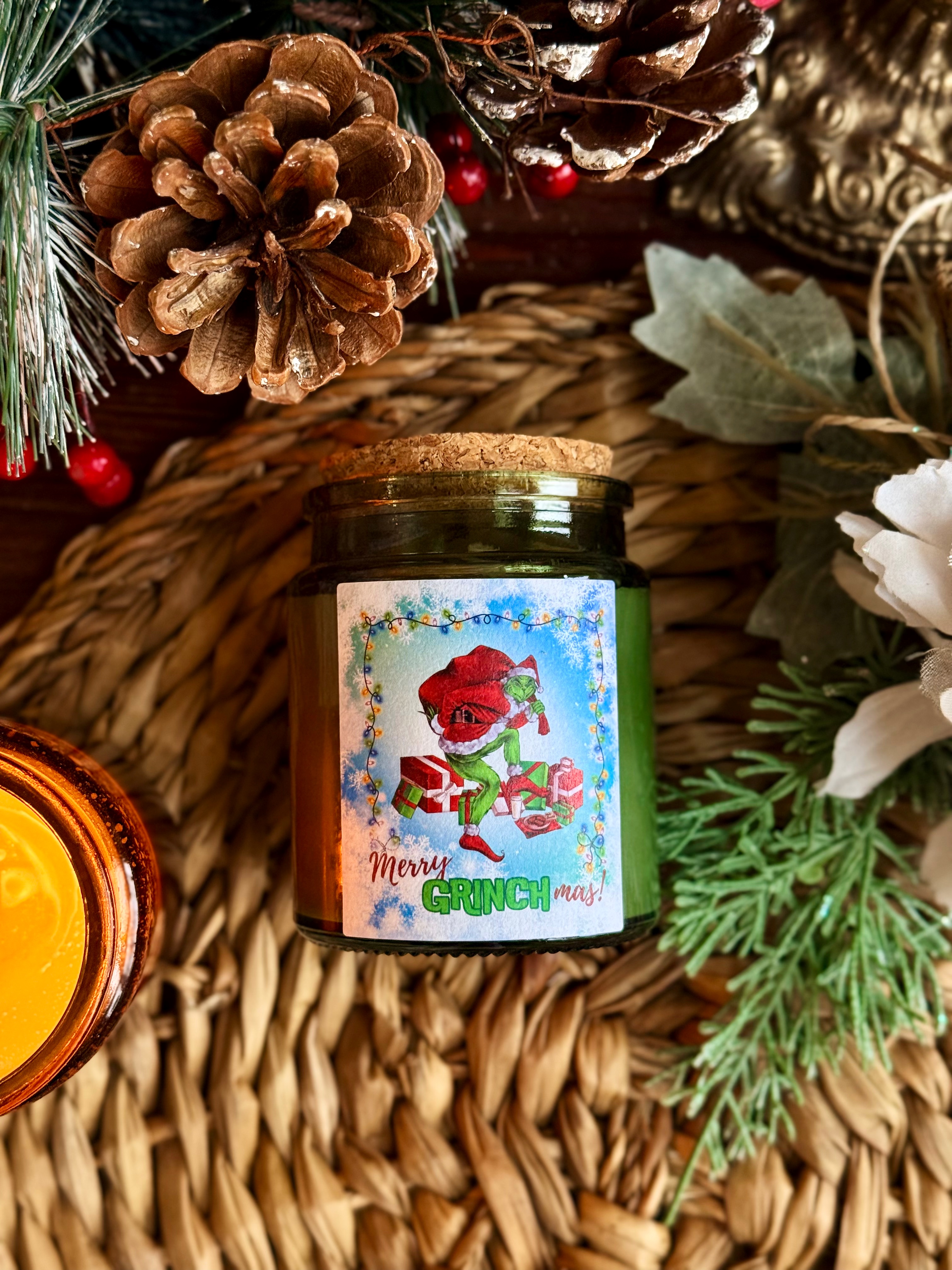 Свічка Грінч