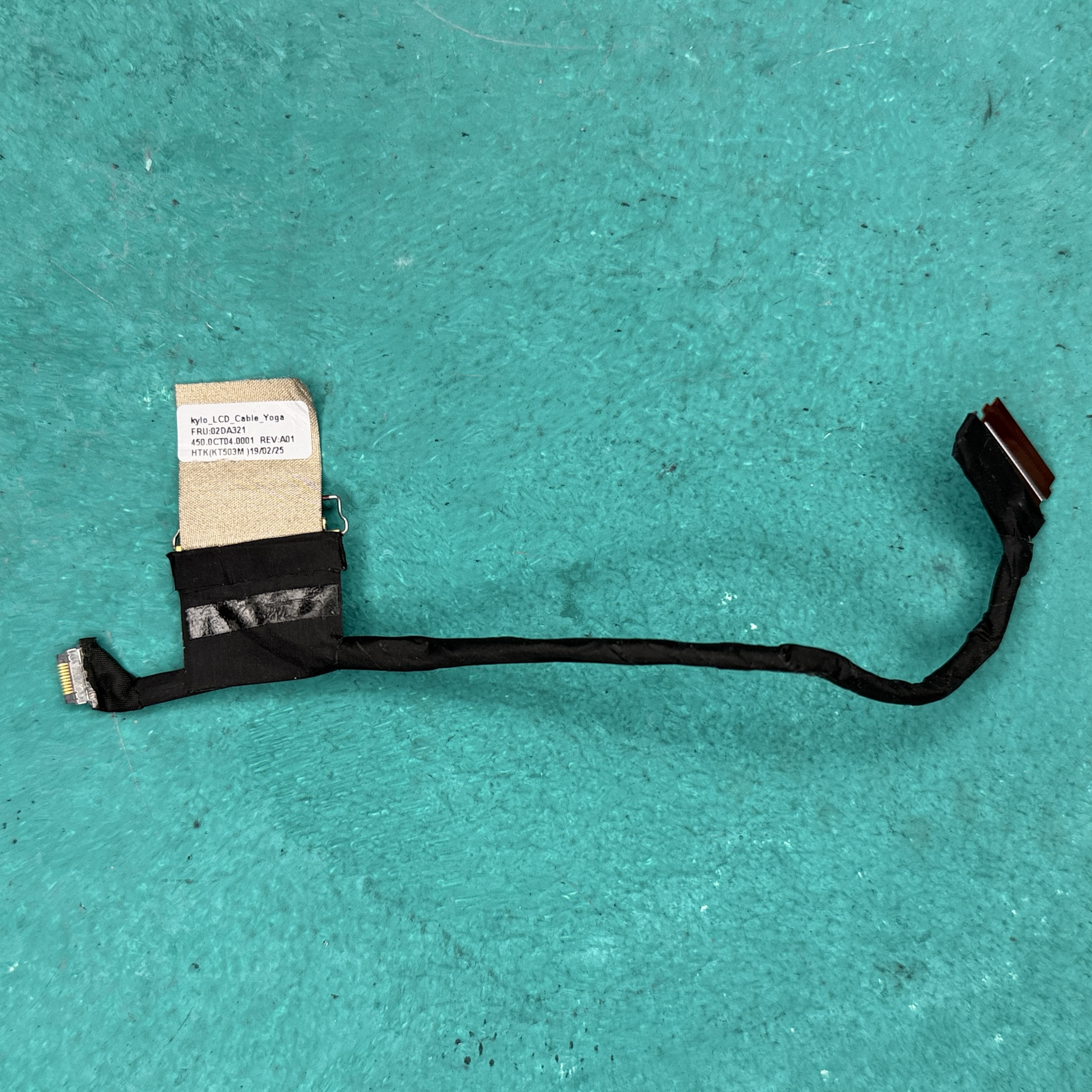Шлейф дисплея сенсорний	Оригінал	Lenovo ThinkPad Yoga L390	FRU 02DA321