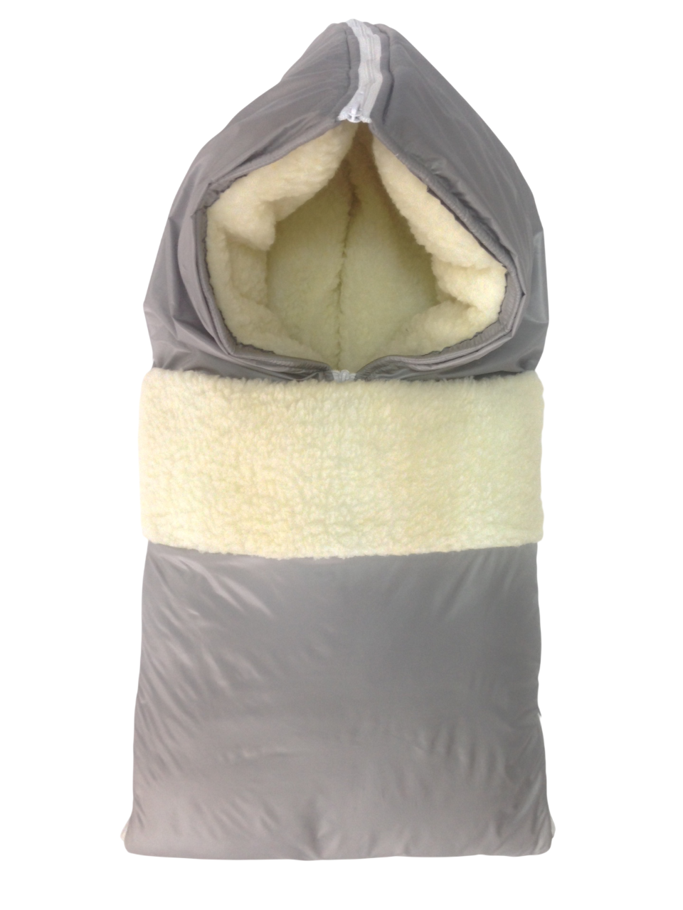 Конверт-одіяло в коляску сірий