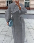 Vintage Court Lantern Sleeve Jacket Women | Large Lapel Jacket