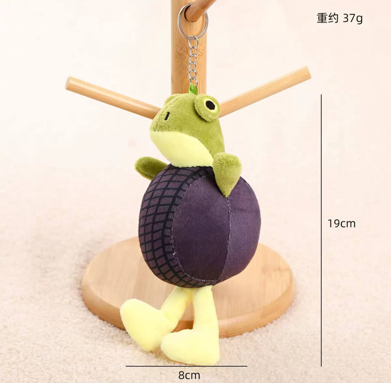 М'яка іграшка-брелок Італійський мем-тварина Boneca Ambalabu, бонека амбалубу Жаба шина