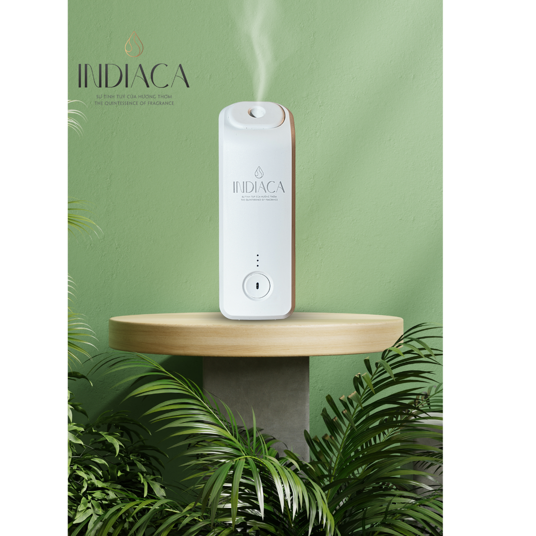Máy Xông Tinh Dầu Trực Tiếp INDIACA X1🌿Cho Xe Hơi - Diện Tích Toả Hương 20 m² - 25 m².