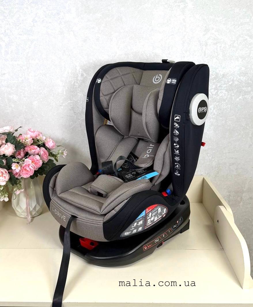 Автокрісло Bair i-Drive 360 Iso-fix BG-03 greige
