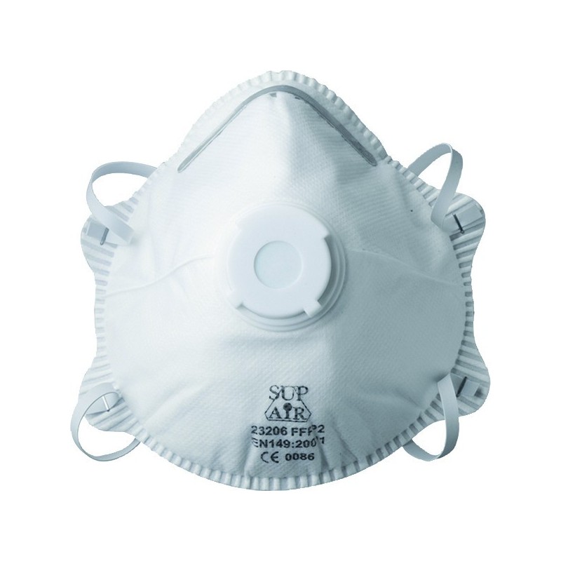 FFP2 protective mask with valve