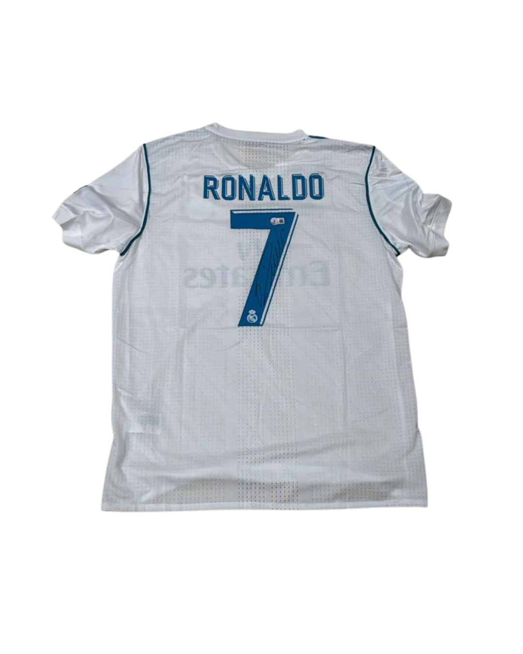 JERSEY CRISTIANO RONALDO CERTIFICADO BECKETT