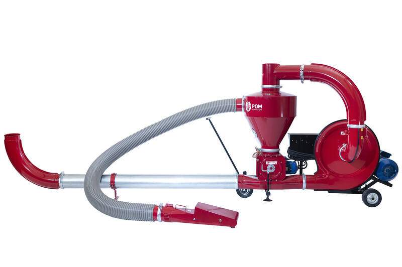 Пневмотранспортер універсальний POM Augostow Т-207 (з двигуном на 7,5 Квт)