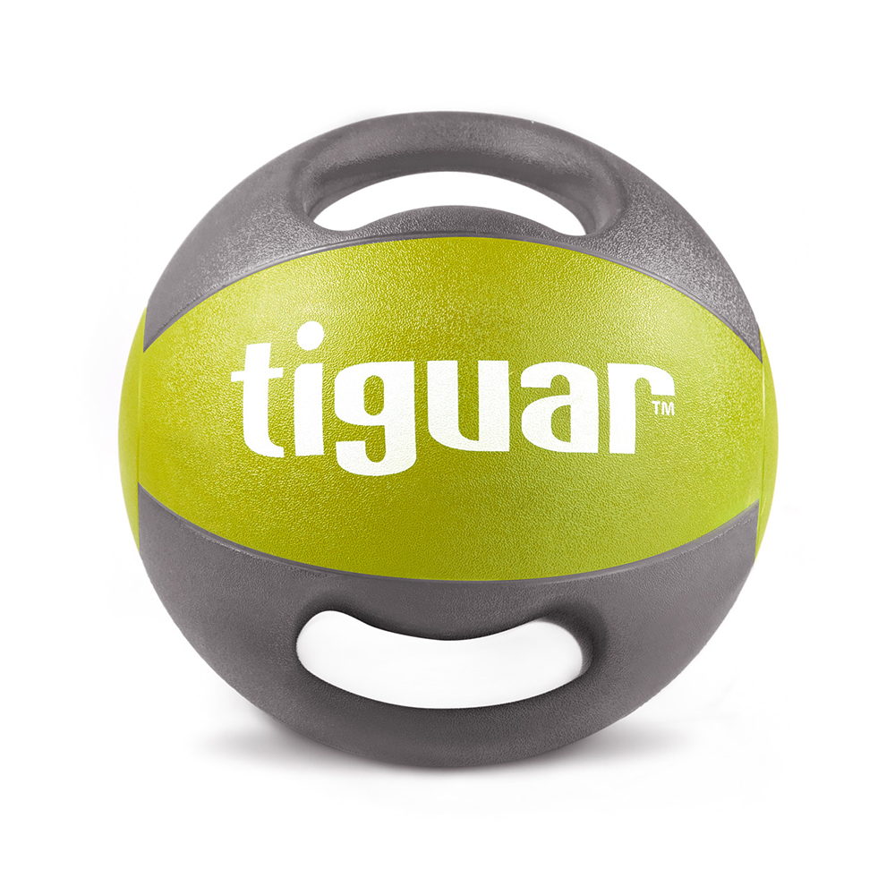 М'яч медичний Tiguar з руків'ями для захвату
