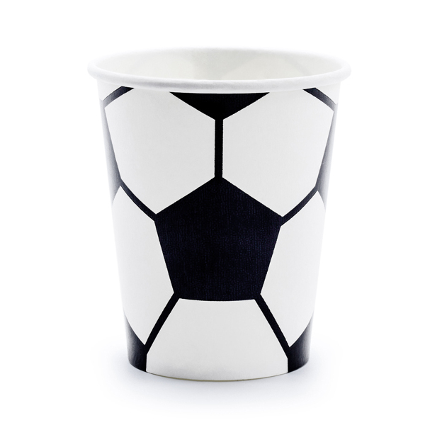 Стаканчики футбол 6шт