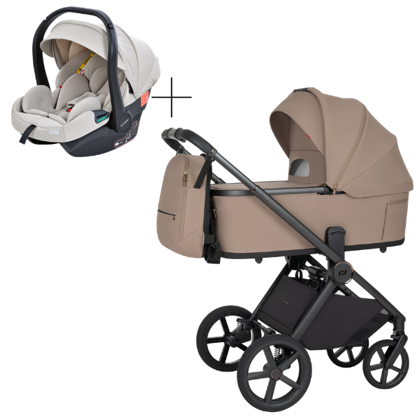 Коляска універсальна 3в1 CARRELLO Ultimo F CRL-6701 (2in1) Acoustic Beige
