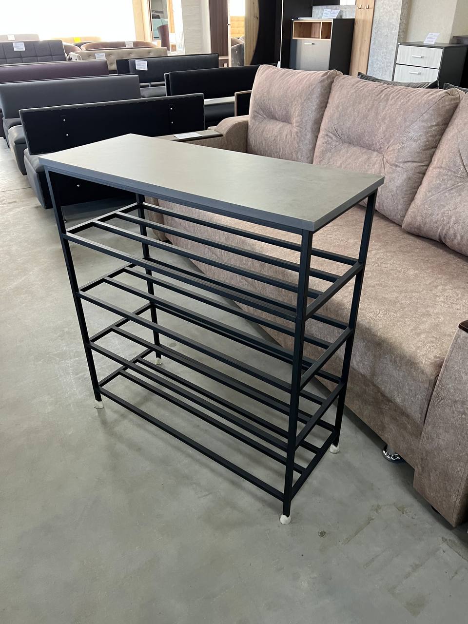 Полиця для взуття 4-ярусна 80см