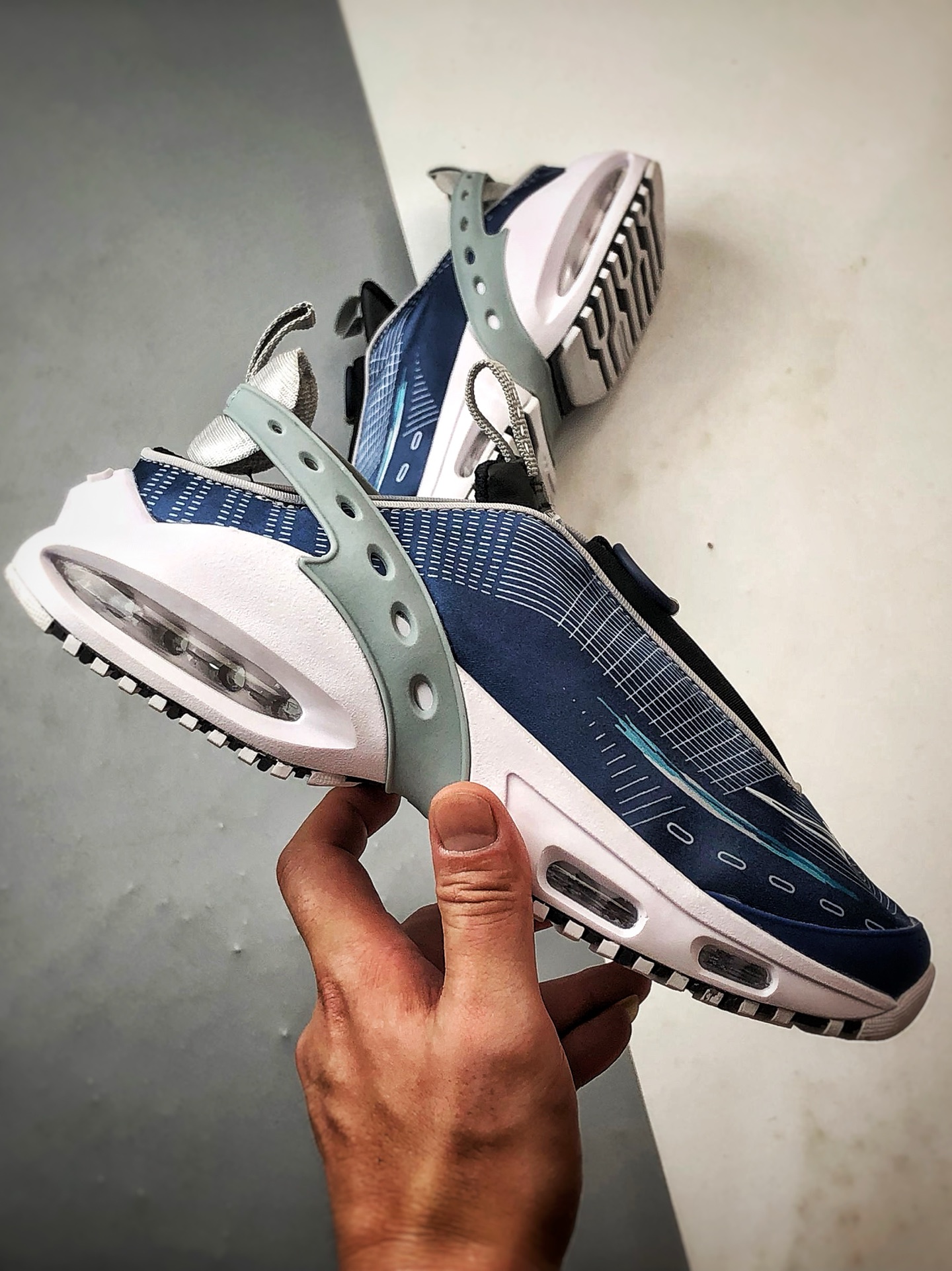 Nike Air Max Craze niebiesko-białe