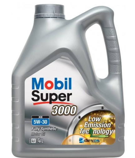 Моторна олива 5W30 Mobil Super 3000 XE, 4л.