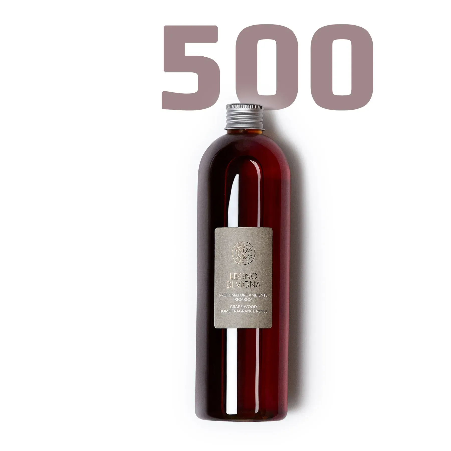 Рефіл (наповнювач до аромадифузору) Erbario Toscano 500 мл. Legno di Vigna (Виноградна лоза)