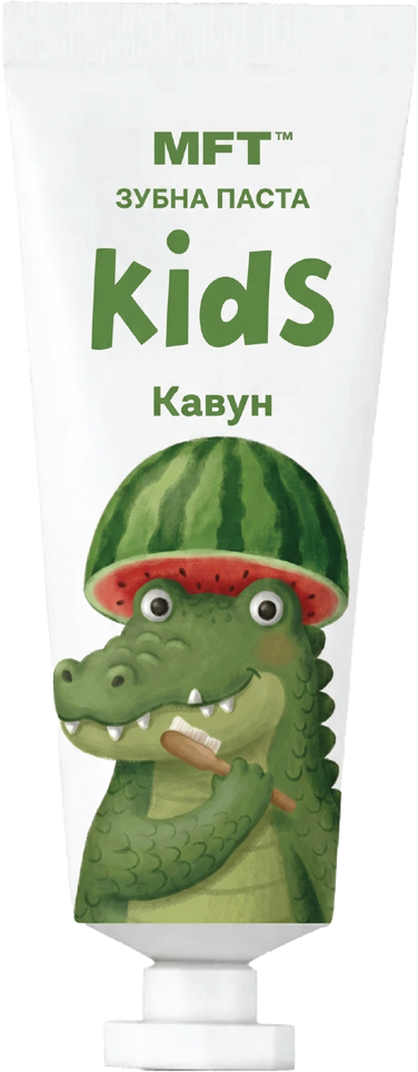 Дитяча зубна паста з фтором "Кавун"