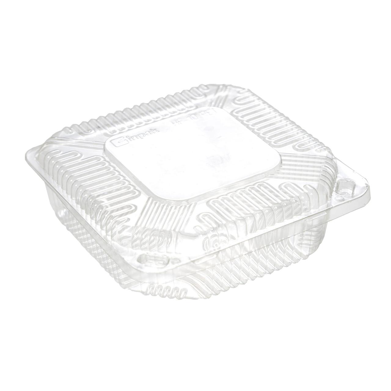 Одноразовий контейнер РЕТ HF 130*130*46 мм (590 мл) 700 шт/ящ