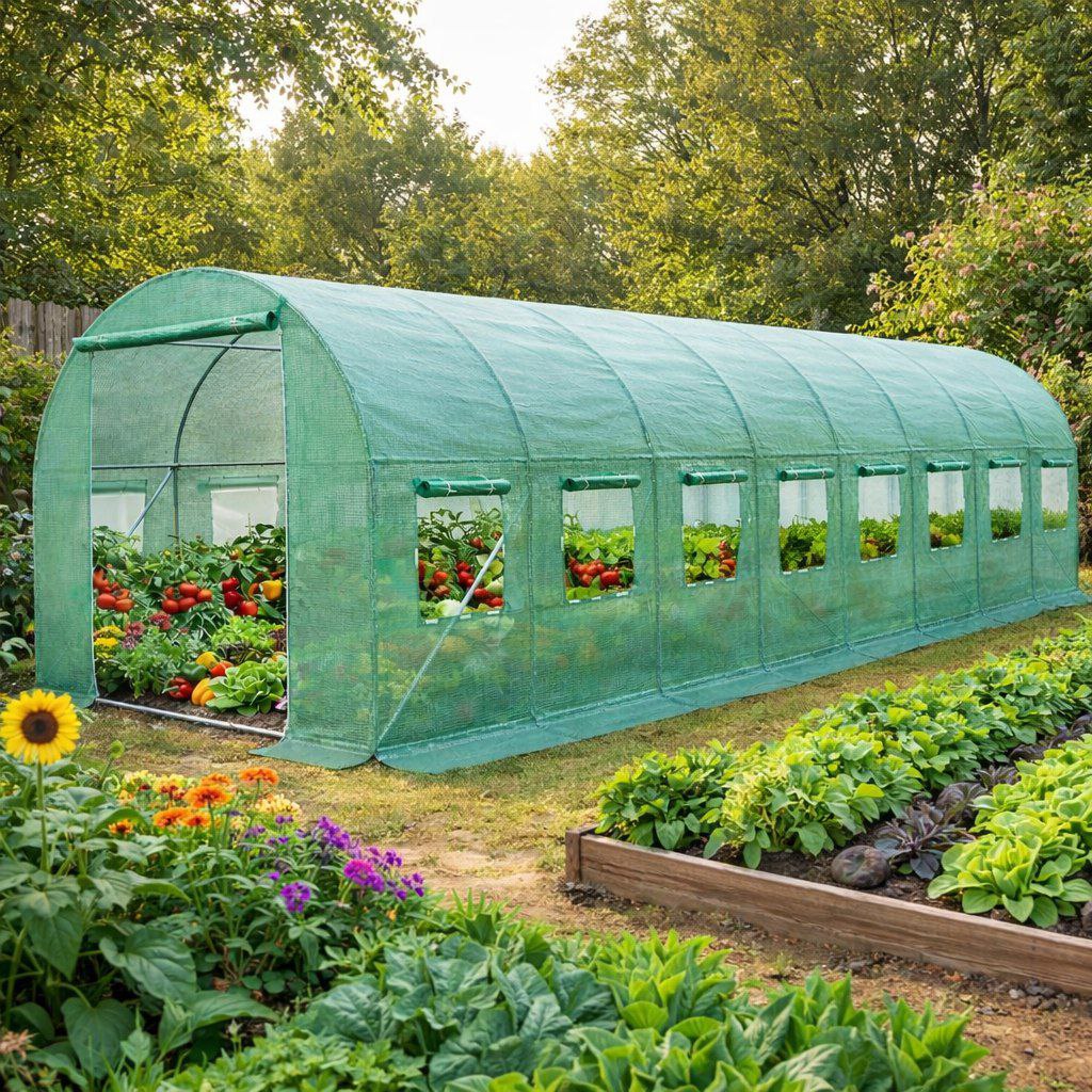 ТЕПЛИЦЯ для саду та городу - 24 м2