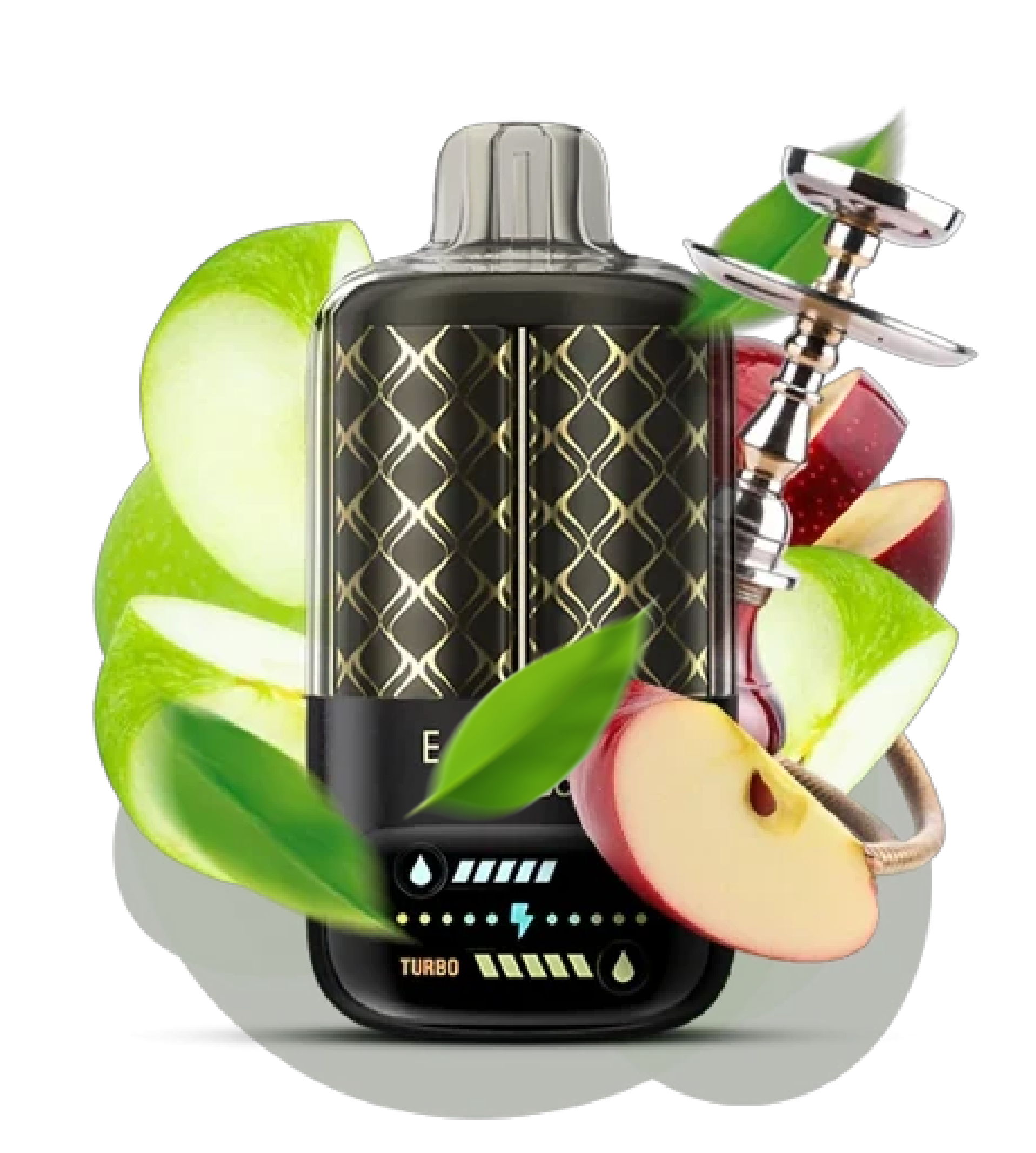 Elf Bar Combo 20000-25000 Green Apple & Double Apple Shisha (Зелене яблуко, Подвійне яблуко)