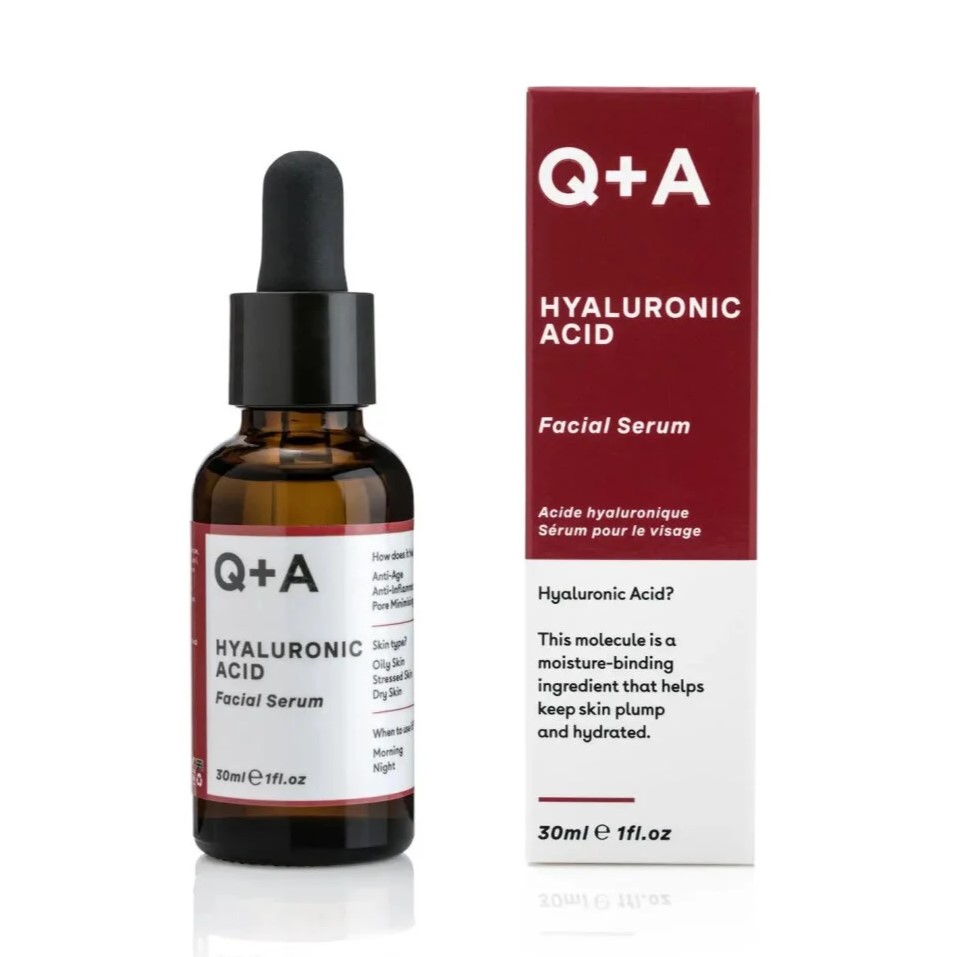 Сироватка для обличчя "гіалуронова кислота" Q+A Hyaluronic Acid Facial Serum 30ml