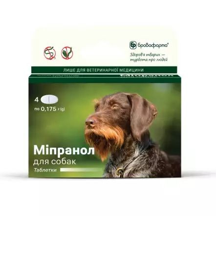 Міпранол д/собак 0,175 г №4