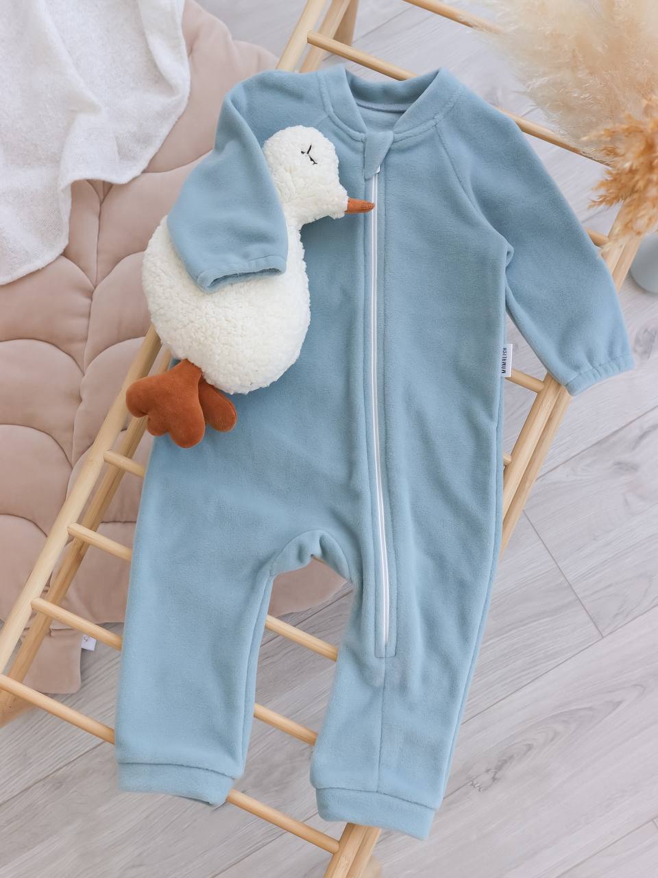 Ромпер флісовий морська хвиля