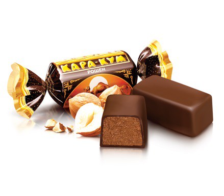 🇺🇦 "Roshen" Bombones de chocolate "Kara-Kum", 1 kg.